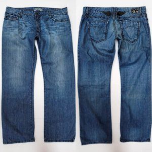 New Men's ROBIN'S JEAN sz 44 Heavy Stitch Straight Jeans